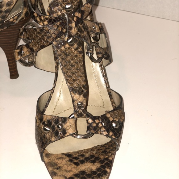 Nine West Snake Print Sandal - Picture 5 of 8